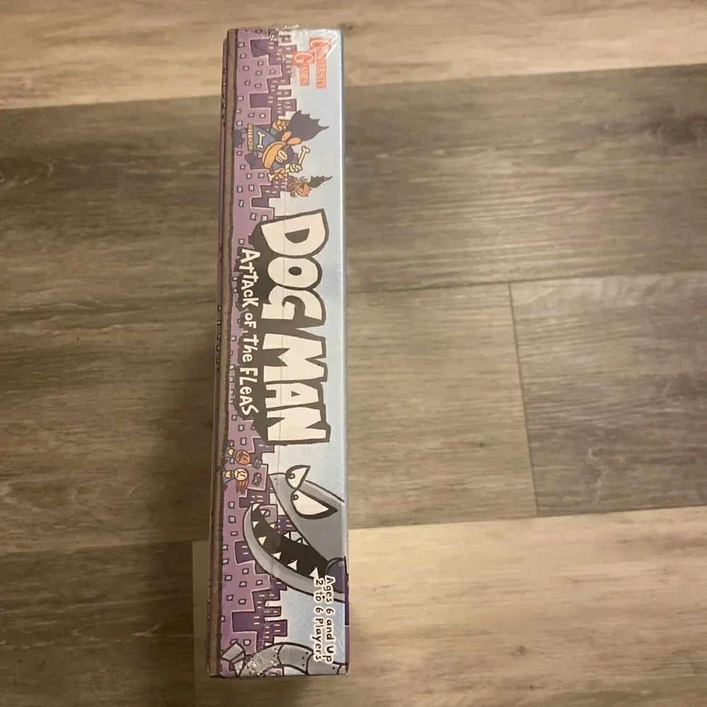 Dog Man - Attack of the Fleas - Board Game . brand new sealed